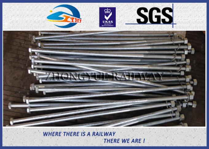 Heißes Bad-Standardzink Bahn-HEXE Bolzen GBs mit 24x3x1100mm Material 45#